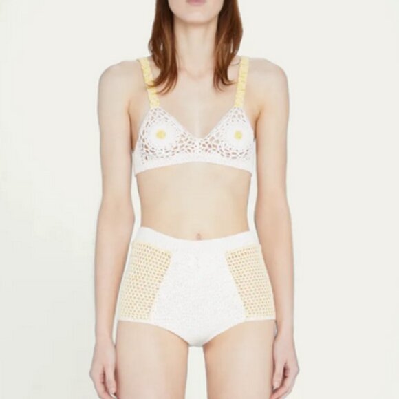 VAARA crocheted shorts NWT M